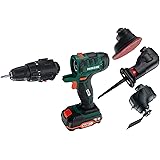 4-In-1 Akku-Kombigerät Akkuschrauber Multischleifer Säbelsäge Bohrschrauber