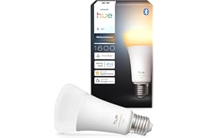 Philips Hue Lampada Smart LED A67, white amb., E27 Base, 11,8 W, spettro compl. 1.000 K-20.000 K, 1.600 lumen, int. regolabile, compatibile Alexa, Google Assistant e Apple Home, conf. da 1