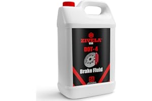 ZIVELA CAR – Brems und Kupplungsflüssigkeit | Brake Dot 4 5L | DOT-4 Bremsflüssigkeit - 5000 ml