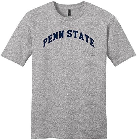 NCAA Penn State Nittany Lions Arch Soft Style T-Shirt, Light Heather Grey, Large