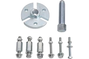 FOCKET 8PCS Universal Flywheel Puller Snowmobile for Polaris Ski Doo Watercraft, ATV Flywheel Puller Tool Kit for Motorcycle, Flywheel Remover for Outboard Motor Flywheels