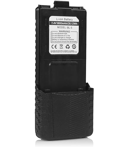 2 Stks 7.4 V 4200 Mah Vervangende Batterijen BL-8 Li Ion Originele voor UV82 UV 8D UV 89 UV UV 82HX Walkie Talkie, 2 Way Radio Batterijen