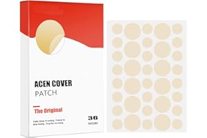 ‎ANIFER Anifer 72 Pcs Hydrokolloid Akne Pickel-Pflaster mit Salicylsäure, für alle Hauttypen geeignet. Vegan-freundlich, tierversuchsfrei, Mitesser- und Unreinheiten-Abdeckung.