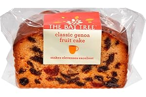 The Bay Tree Sultana Mixed Peel & Cherries Cake – 310g | Classic British Fruit Cake with Mixed Peel, Sultanas & Glacé Cherries | Handmade in the UK | Great for Gifts & Tea Time