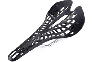 Lifemaison Fahrrad Sattel Ultraleichter Farradsattel Mountainbike Sattel MTB Sattel Spinnennetz Tourensattel Radfahren Rennradsattel für Herren Damen