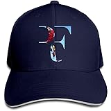 Pimkly Unisex Adjustable Roger Federer Baseball Caps Hat One Size Navy