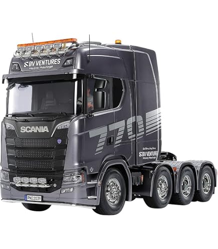 TAMIYA Leaf 56368 1:14 Scania 770 S 6x4-Assembly Kit, RC, Remote
