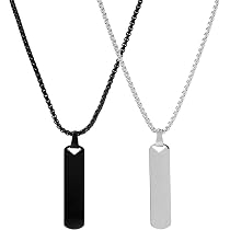 Qiroko Urban Tag Collection | Stainless Steel Pendant Chain