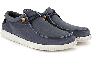 Walk In Pitas, WP150 Wallabi Washed, mocasines náuticos Pitas para hombre, estilo casual, ideal para el verano