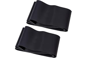 ALEOHALTER Lot de 2 bandes de jante de vélo - Durable - Protection de pneu - Pour moto Fat Bike