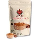 Ceylon Cinnamon Powder | Ethically Sourced 100% Authentic True Ceylon (50G / 1.76 oz) | Cinnamon Ground | Dalchini Powder | P