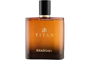 KHADLAJ PERFUMES KHADLAJ TITAN Woda perfumowana, 100 ml, zapach przypraw cytrusowych z bursztynową bazą dla mężczyzn