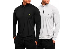 Mack Jonney Men’s Polyester Gym T-Shirt | Full Sleeve | High Neck Half Zip | Regular Fit-mj-62-(Pack of 2)