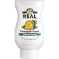 Re’al Syrup | Pineapple Puree Infused Fruit Syrup | Made with Real Pineapple | 500ml |Natural Ingredients| Cocktails, Baking, Smoothies, Mixing Drinks, Desserts, Cooking
