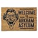 Produktbild Batman - Welcome to Arkham Asylum - Fußmatte - Offizielles Merchandise | Türmatte aus Kokos und Kunststoff in Braun