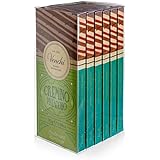 Venchi - Kit di 6 Tavolette di Cioccolato Cremino Pistacchio - Cioccolato al Latte e Bianco con Pasta di Pistacchio, 660g - S