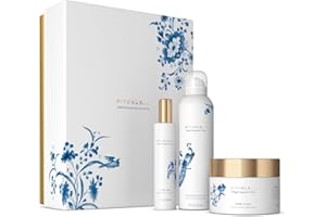 RITUALS Cofanetto regalo donna Amsterdam Collection, L – Cofanetto regalo donna con docciaschiuma in gel, crema corpo donna e spray corpo – Set bagno arricchito con yuzu giapponese e tulipani
