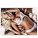 Produktbild Leinwandbild 100x75 cm PREMIUM PLUS Leinwand Bild - Wandbild Kunstdruck Wanddeko Wand Canvas - EROTIC ARTS no.1 - Sexy Frau Akt Erotik Girl Dessous Woman - no. 012