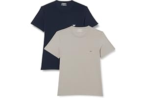 Emporio Armani Uomo 2-Pack Crew T-Shirt Essential Core Logoband Maglietta