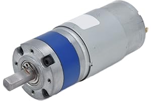 AGATIGE DC 12V 85RPM Getriebemotor, Mikrodrehzahl Reduktion Getriebemotor, Planetengetriebemotor, D-Wellenmotor Planetengetriebemotor Drehzahlreduzierung Planetenkohlebürste D-Welle Zubehör
