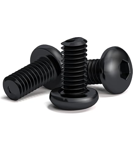 Viti Cilindriche Ad Alta Resistenza Classe 12.9, M8 M10 M12, Testa Bassa Con Brugola, Colore Nero, Lotto Misto