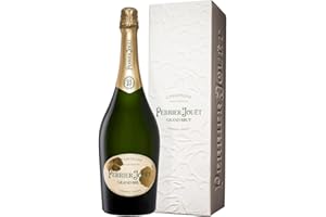 PERRIER JOUET Perrier-Jouët Grand Brut Non Vintage Champagne Gift Box, 75 cl