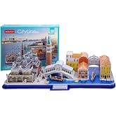 CubicFun 3D Puzzle CUB/MC269h City Line - Venedik - İtalya