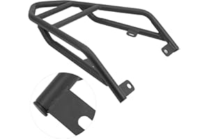 ZHUOLONG Parafango posteriore Portapacchi Staffa tubo in acciaio M516 ‑ B035 ‑ BLK Adatto per Ducati Scrambler 400 SIXTY2 Nero 【Magazzino Locale】
