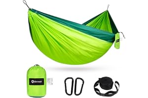 BTRWOR Hammock - Ultra-Light Travel Camping Hammock - Double & Single - 300kg Load Capacity,Breathable,Quick-drying Portable Hammock - For Outdoor Indoor Garden