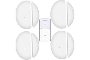 ZigBee UseeLink Smart Door Sensor Works with Alexa Google Assistant (Pack of 4)