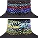 NUOLUX 12pcs Tattoo Choker Necklace Stretch Gothic Tattoo Henna Elastic Choker Necklace Set