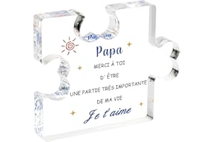 KARYLLENA Cadeau Fete Des Peres Cadeau Fête Des Pères Cadeau Papa Anniversaire Acryliques Idee Cadeau Fete Des Peres Personnalisé Cadeau Anniversaire Papa Cadeau Beau Pere Cadeau Pour Papa Noel Cadeau Noel Pere
