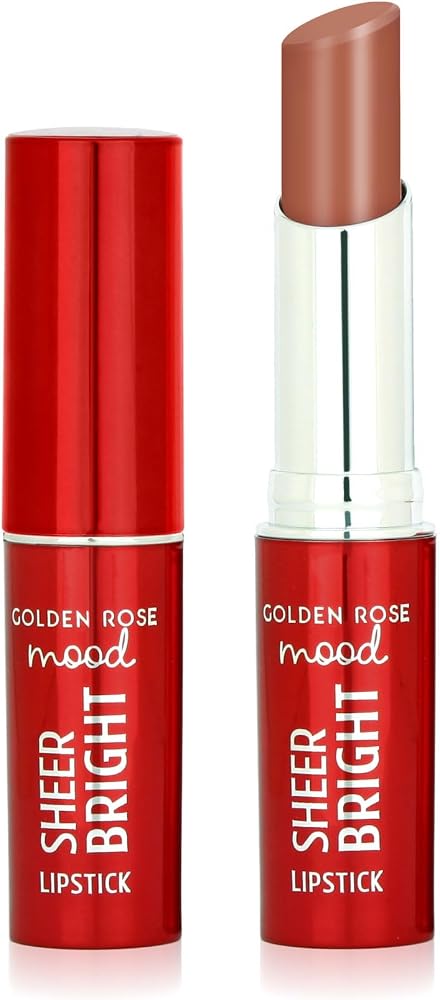 Golden Rose Mood Sheer Bright Lipstick No:104 Nude Latte - Parlak Ruj