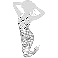Body Stocking Lingerie Net Black Color, One Size
