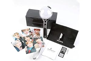 Wlijun BTS Army Bomb Light Stick Concierto Lightstick Map of The Soul Edición Especial Ver.4 para Tus Amigos Nieta Hermana Novia Fans, de Acrilonitrilo butadieno estireno