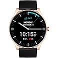 Maxima Nitro 1.39" HD Large Round Bluetooth Calling Smart Watch| 600 Nits| One Tap Connect| Metallic Design| 8 Days Battery| AI Voice Assist| 100+ Sports Mode| Calculator Smartwatch for Men and Women