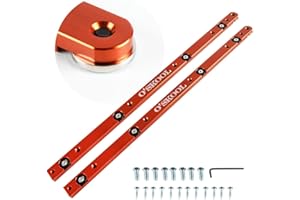 O'SKOOL Miter Slot Runner Slider Bars for Table Saw Miter Bar, Crosscut Sled, 430mm,2 Pack