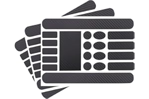 AINIUNIU Lot de 3 Protection de Cadre de Vélo, Film de Protection Autocollant pour Cadre de Vélo, Autocollant Velo, Protéger Contre Les Dommages de la Peinture pour Vélo de Route, VTT