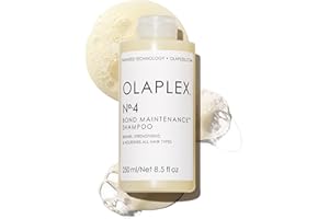 Olaplex No 4 Shampoing D'entretien des Liaisons, Répare, Renforce et Nourrit Tous Types de Cheveux, Apporte Brillance et Douceur, Sans Sulfate, 250ml