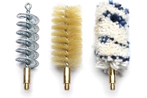 JANUEL - Spazzole per fucile caccia - 20 calibri - Set di 3