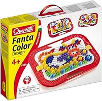 Quercetti 0900 - Mosaik Fanta Color, Chiodini da infilare, compresi 300 chiodini