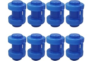 ‎HUTVD HUTVD Abschlusskappen Trampolin Endkappe 8 Stück Endkappen für Trampolin Endkappen Abschlusskappen Pfostenkappen Endkappen für die Netzstangen des Trampolins