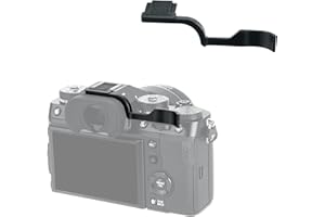 JJC Metal Thumbs Up Grip for FUJIFILM X-T5 X-T4 X-T3 Camera, Fuji XT5 XT4 XT3 Hot Shoe Mount Thumb Support Enhanced Grip