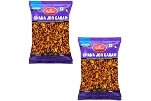 HALDIRAM'S Haldiram Chana Jor Garam (Grammo nero speziato) - 200 g, 200 g (confezione da 2)