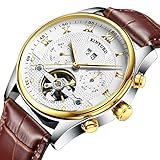 Gazechimp Multifunktion Armband Uhr Zeit Datum Chronograph Zeitlos Geschenk für Männer
