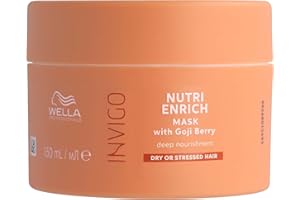 Wella Professionals Invigo Nutri Enrich maschera nutriente anti-crespo con acido oleico e bacche di Goji - Ripristina i capelli secchi e danneggiati