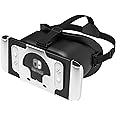 NALACAL Upgraded VR Headset Fit for Switch OLED Model, Switch Virtual Reality Glasses with Adjustable HD Lenses and Comfortable Head Strap, Labo VR Kit 3D Goggles Fit for Switch Accessories