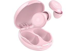 TAOPODO Bouchons d'oreilles pour dormir, 45dB Bouchons d'oreilles réutilisables réduisant le bruit pour dormir, doux réutilisables, bons pour dormir, voyager, concerts, Rose
