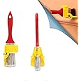 XTAIQD 2Pcs Cutting in Paint Brush, Paint Edger Tool,Cutting in Brush,Edging Paint Brush,Interior Wall Concealed Corner Paint Brush for Home Office Wall Ceilings Edges Trim