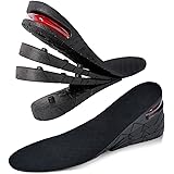 Height Increase Insoles – 4 Layer Adjustable Elevator Heel Lift Kit (2–9 cm) | Comfortable & Breathable Height Booster Shoe Inserts for Men & Women: 